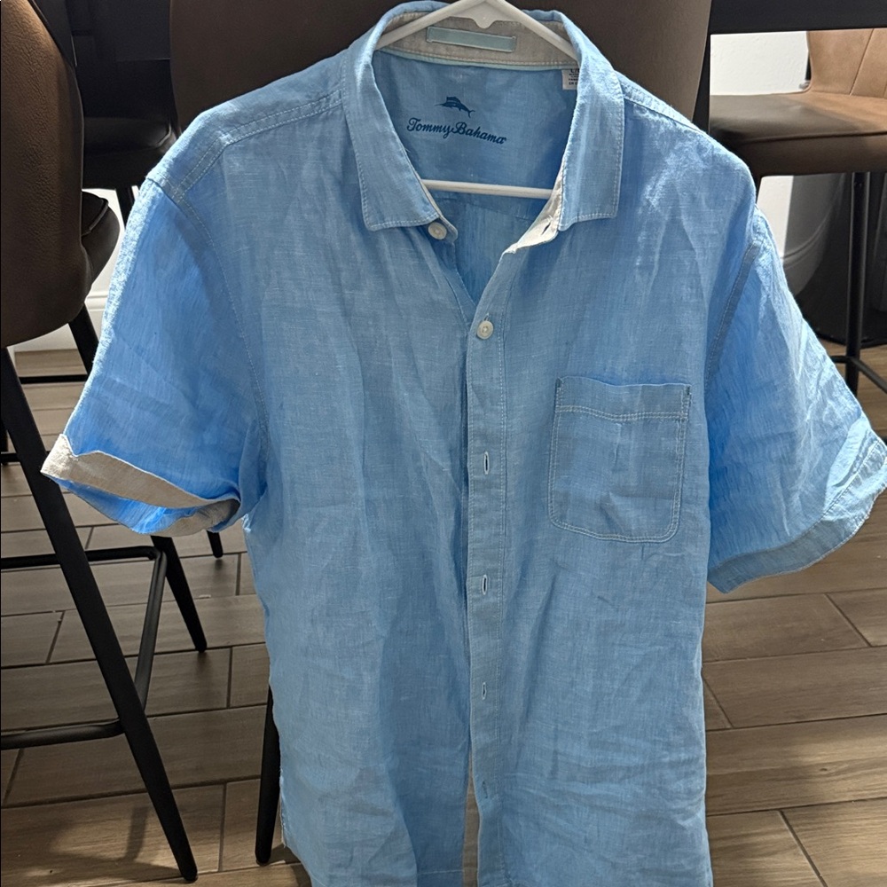 Tommy Bahama Sky Blue Casual Shirt